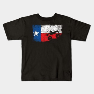 Monster Truck Texas 4X4 Club Kids T-Shirt